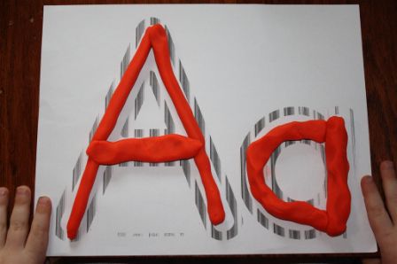 Letter A Poster